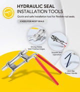 Hydraulic seal installation tool kit 3 pack — view 3