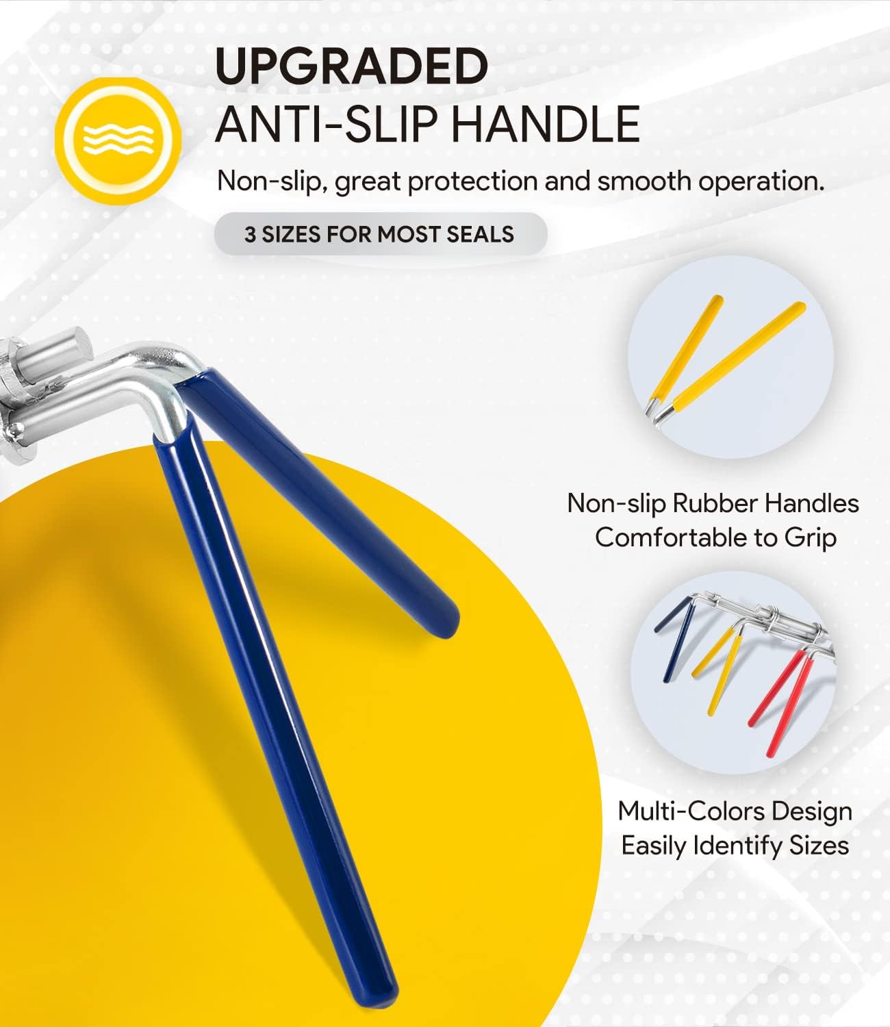 Hydraulic seal installation tool kit 3 pack — view 4