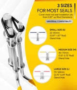 Hydraulic seal installation tool kit 3 pack — view 5
