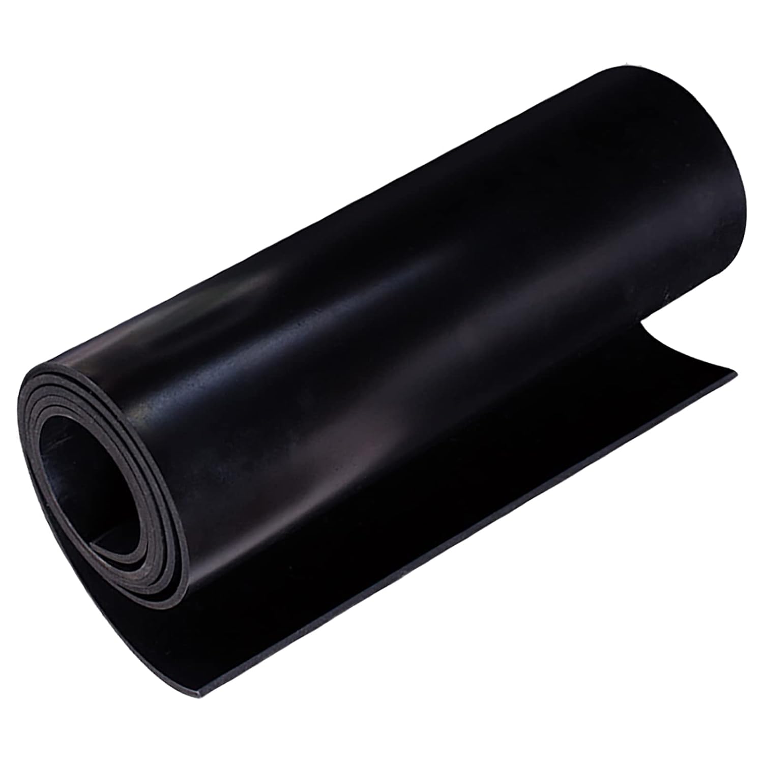 Neoprene rubber sheet 1/8 inch black — view 2