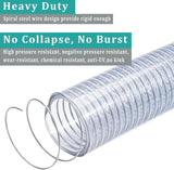Wire reinforced suction hose 1 inch 10ft — view 5