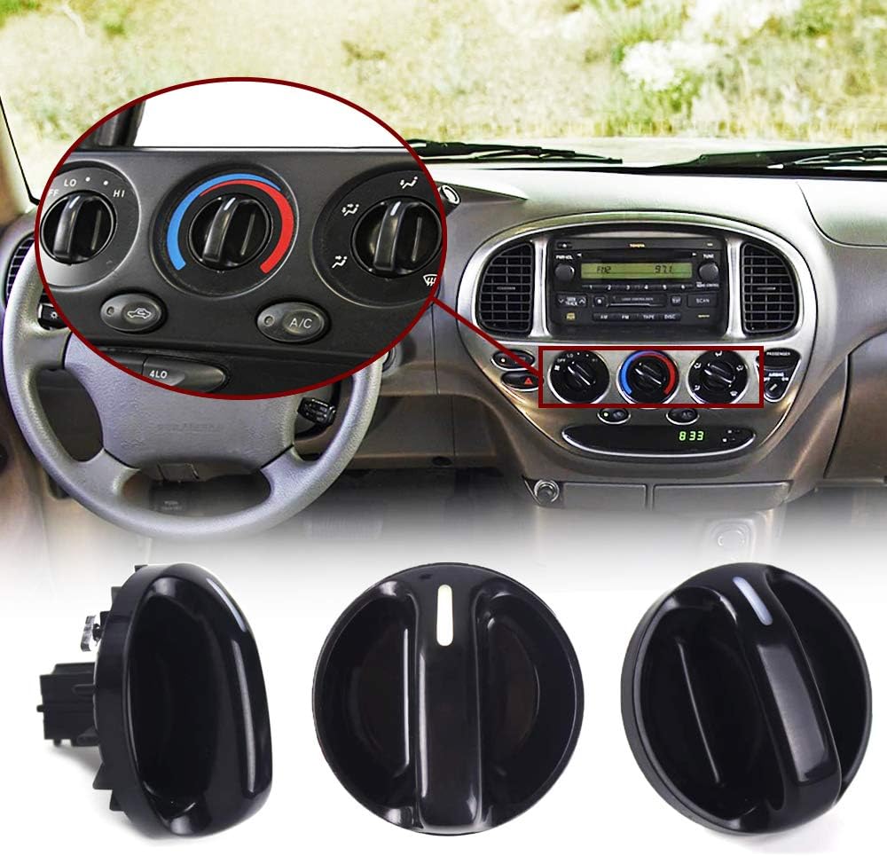 Toyota Tundra AC knobs 3 pack — view 2