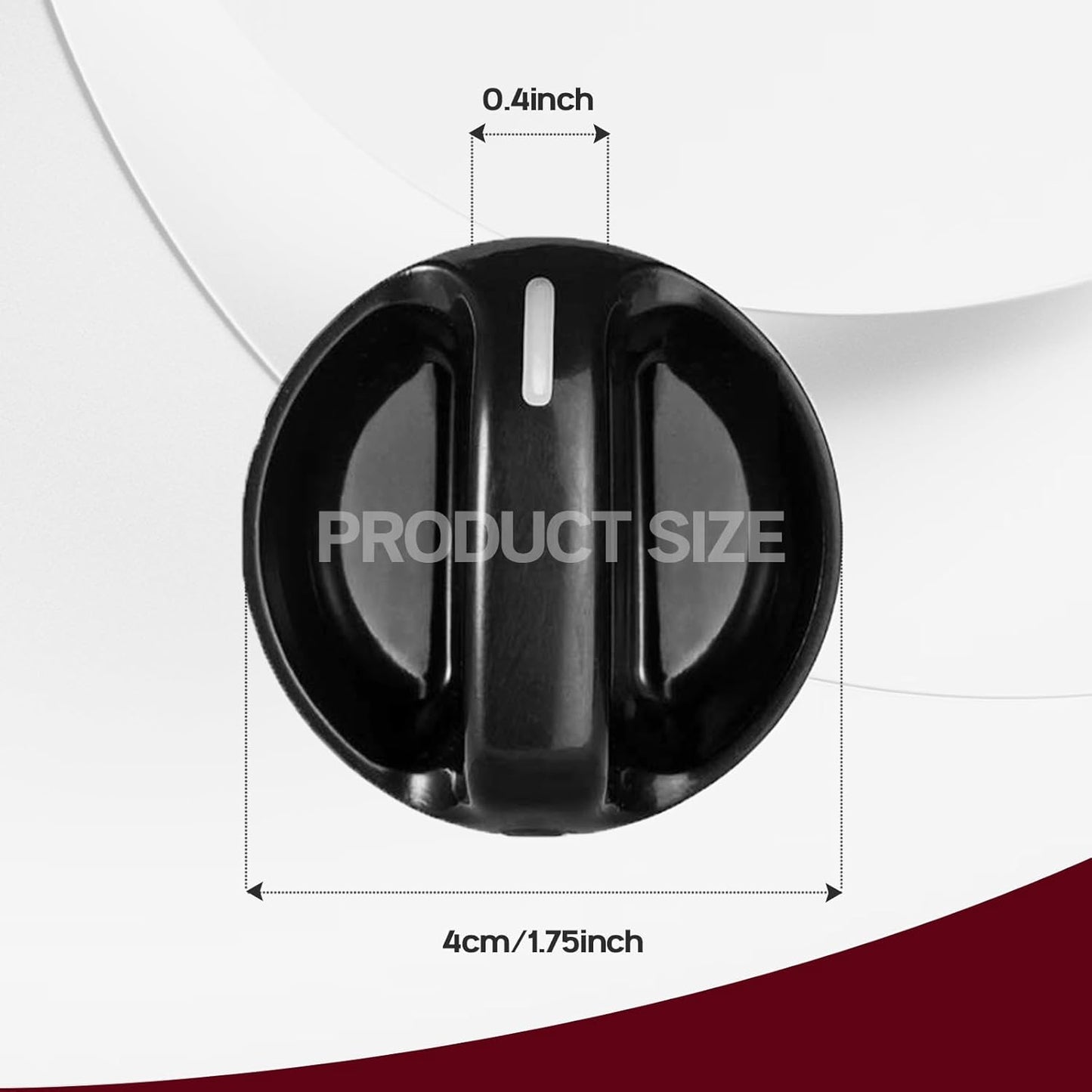 Toyota Tundra AC knobs 3 pack — view 5