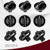 Toyota Tundra AC knobs 3 pack — view 7