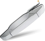 Chevy Silverado rear left chrome door handle — view 2