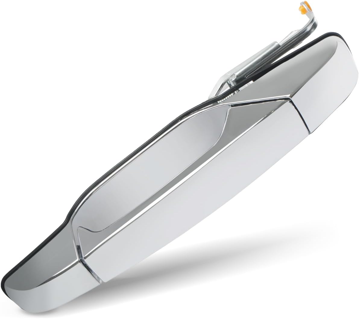 Chevy Silverado rear left chrome door handle — view 2