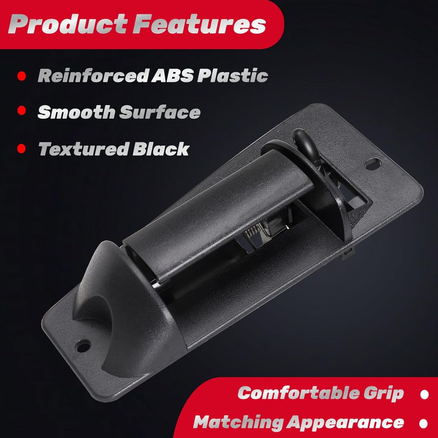 Chevy Silverado rear left door handle — view 5