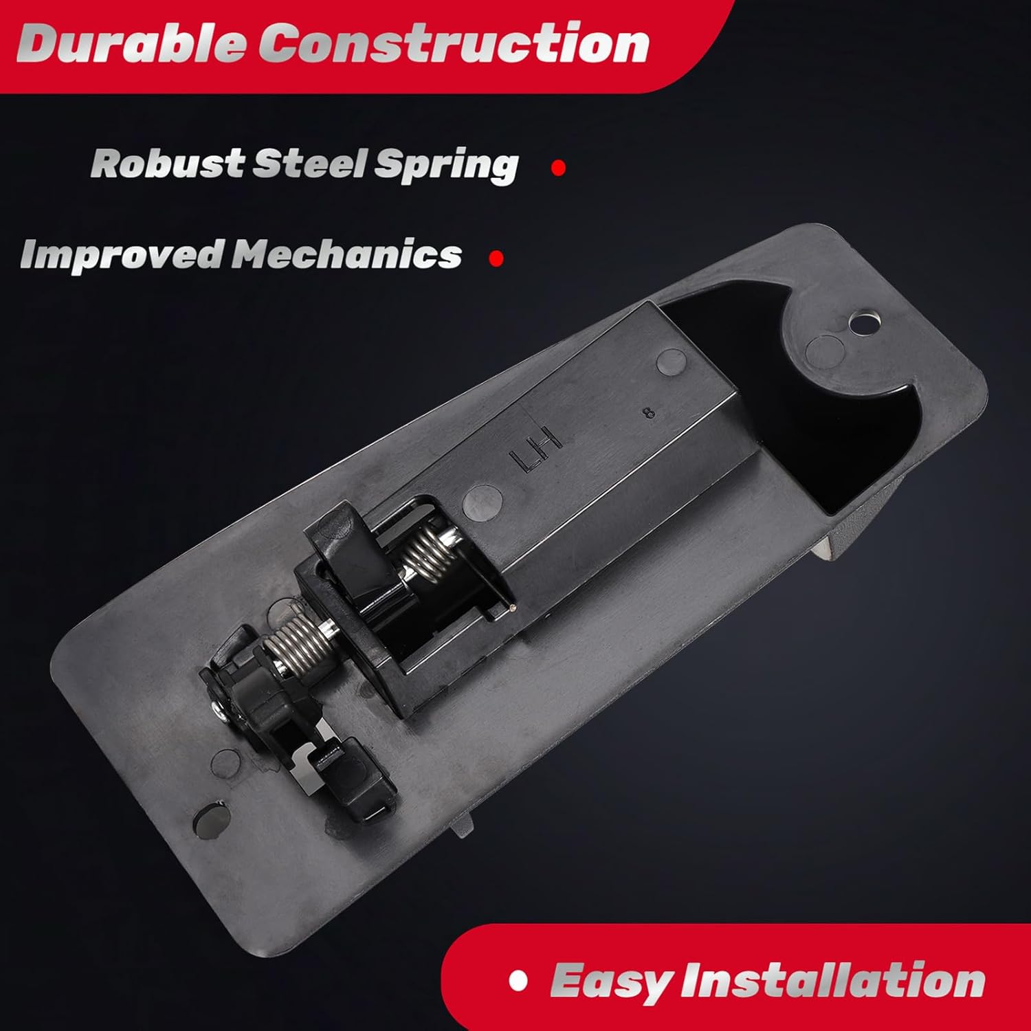Chevy Silverado rear left door handle — view 6