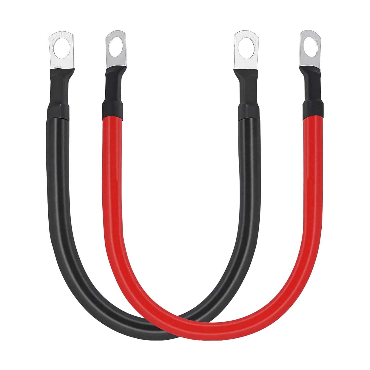 2 AWG copper battery inverter cable 1ft — view 2