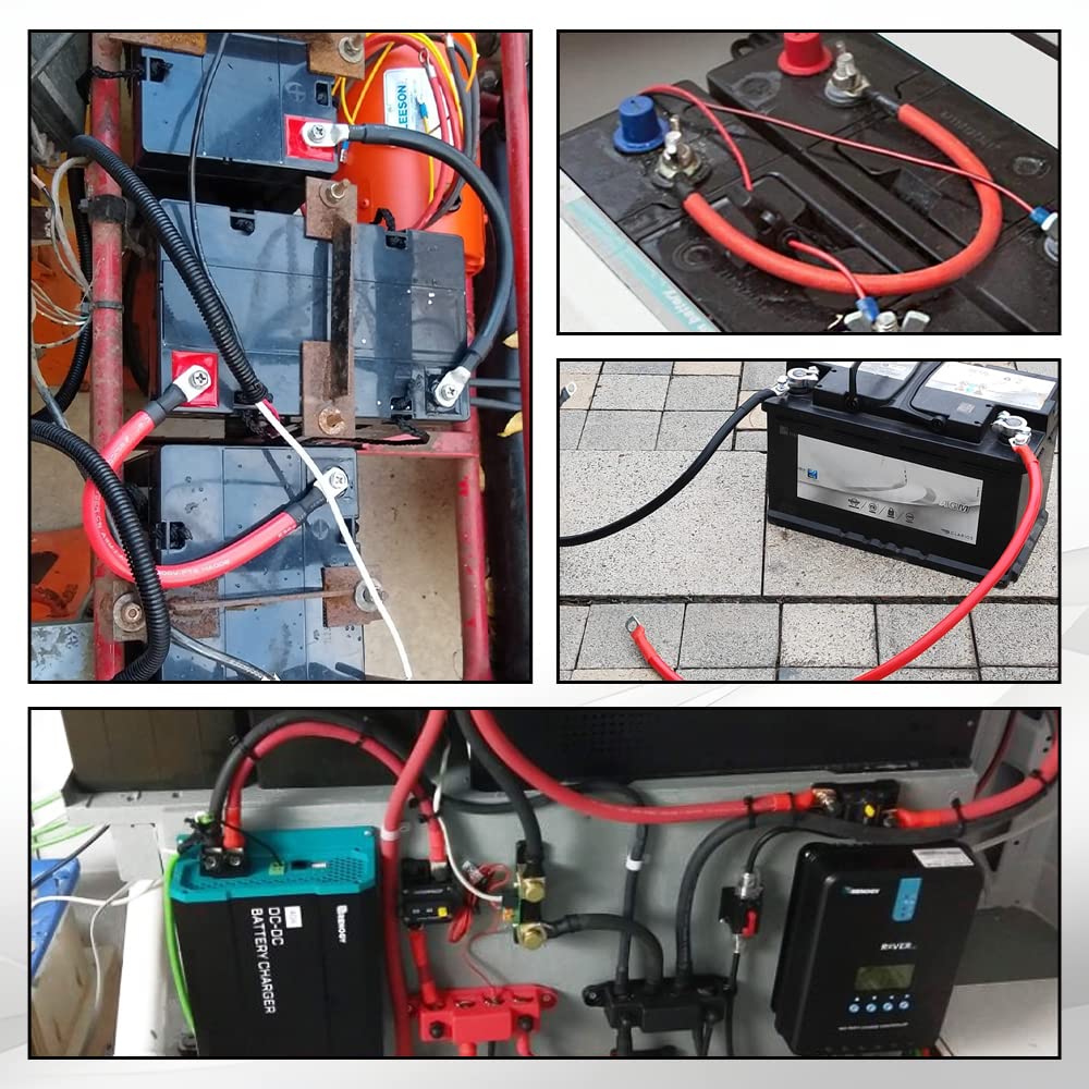 2 AWG copper battery inverter cable 1ft — view 7