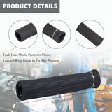 Spark plug wire boot heat shield 8 pack — view 3