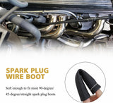 Spark plug wire boot heat shield 8 pack — view 6