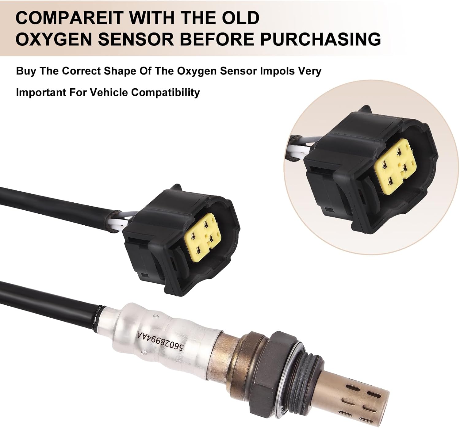 Oxygen O2 sensor Chrysler Dodge Jeep — view 5