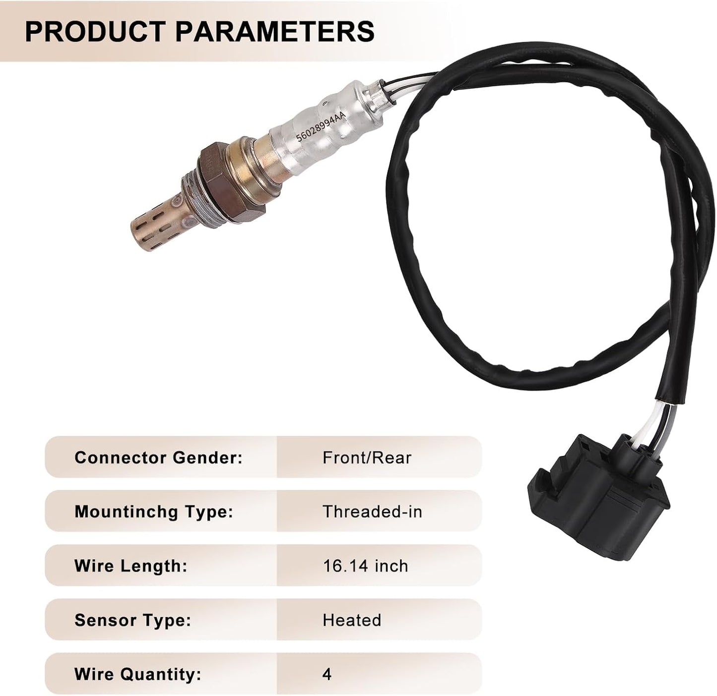 Oxygen O2 sensor Chrysler Dodge Jeep — view 6