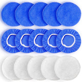 Car polisher pad bonnet 15 pack — view 2