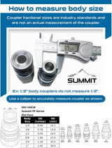 1/2 inch Bobcat hydraulic quick connect couplers — view 5