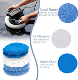 Car polishing buffing pad 10 inch 6 pack — view 5