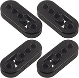 Rubber exhaust hanger 4 pack — view 2