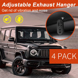Rubber exhaust hanger 4 pack — view 3