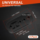 Rubber exhaust hanger 4 pack — view 6