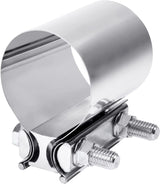 Zlirfy stainless steel exhaust clamp 2.5 inch — view 2