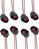 Fuel injector connector pigtail 8 pack — view 2