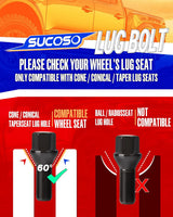 14x1.25 BMW lug bolts black 20 pack — view 7