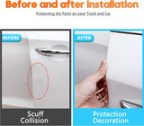Transparent car door edge guard strip 33ft — view 7