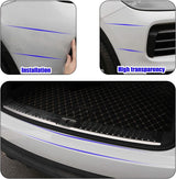 Transparent car door edge guard strip 33ft — view 9