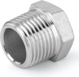Stainless steel reducer hex bushing 10 pack — view 3