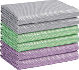 Microfiber glass cleaning cloths 6 pack — view 2