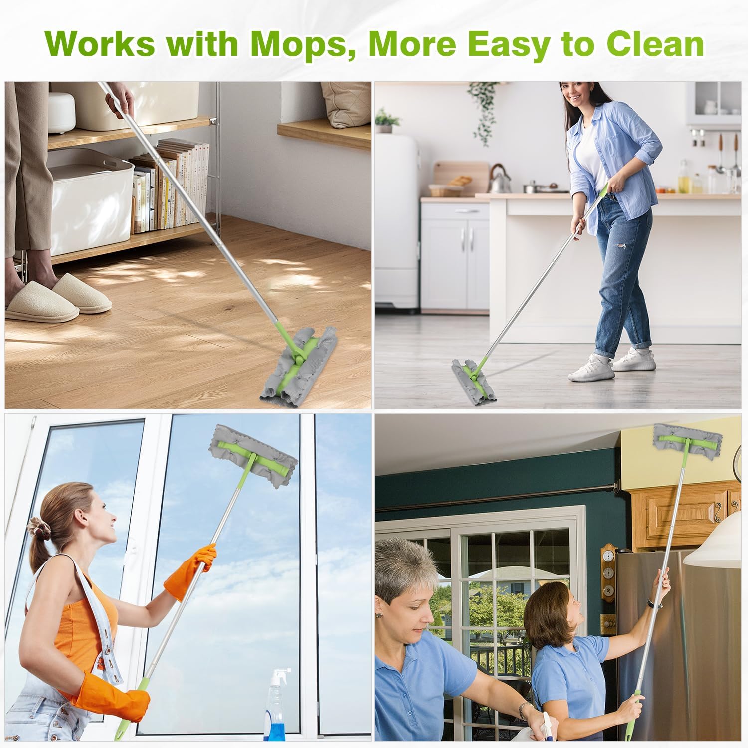 Microfiber glass cleaning cloths 6 pack — view 8