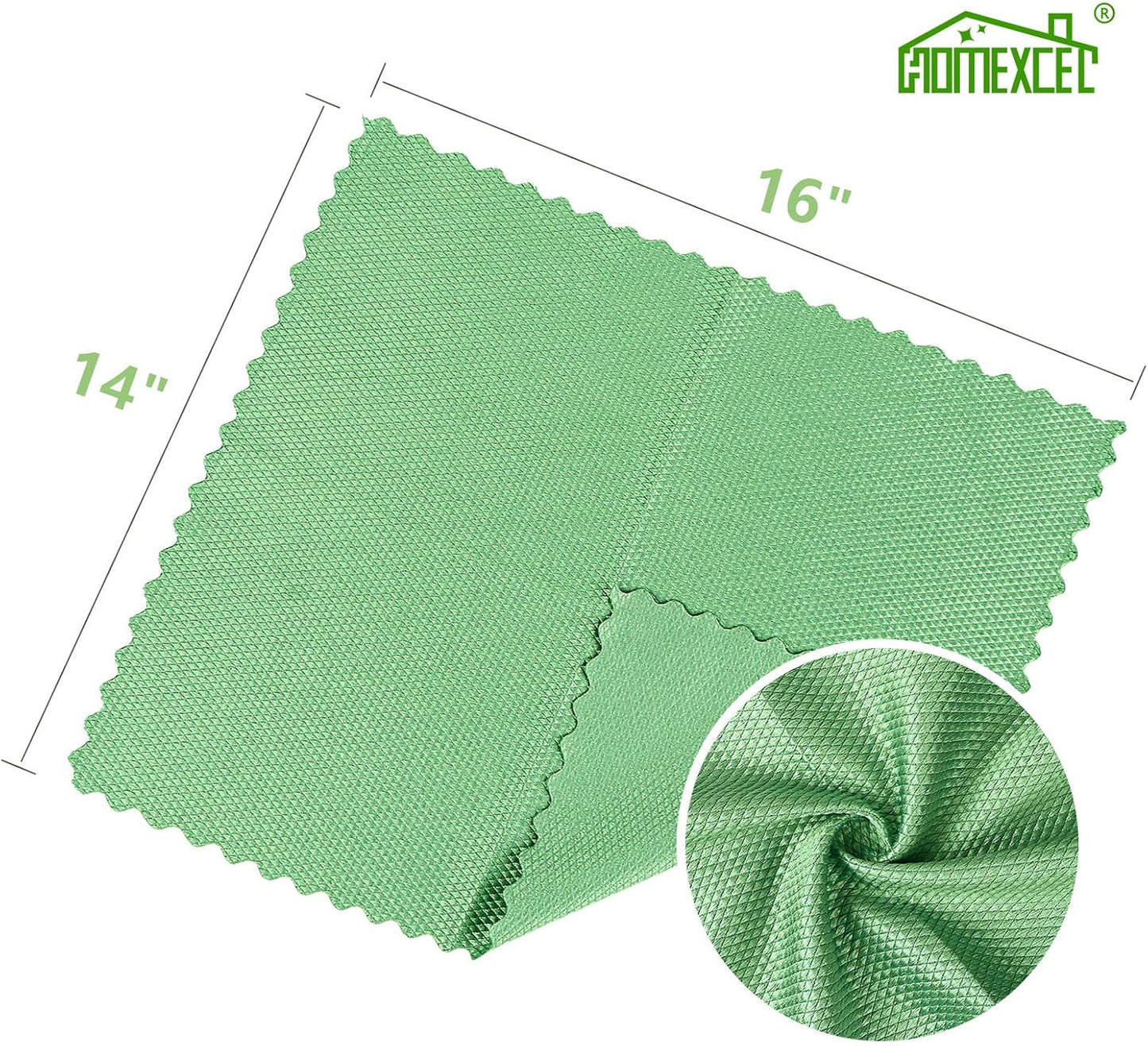 Microfiber glass cleaning cloths 6 pack — view 9