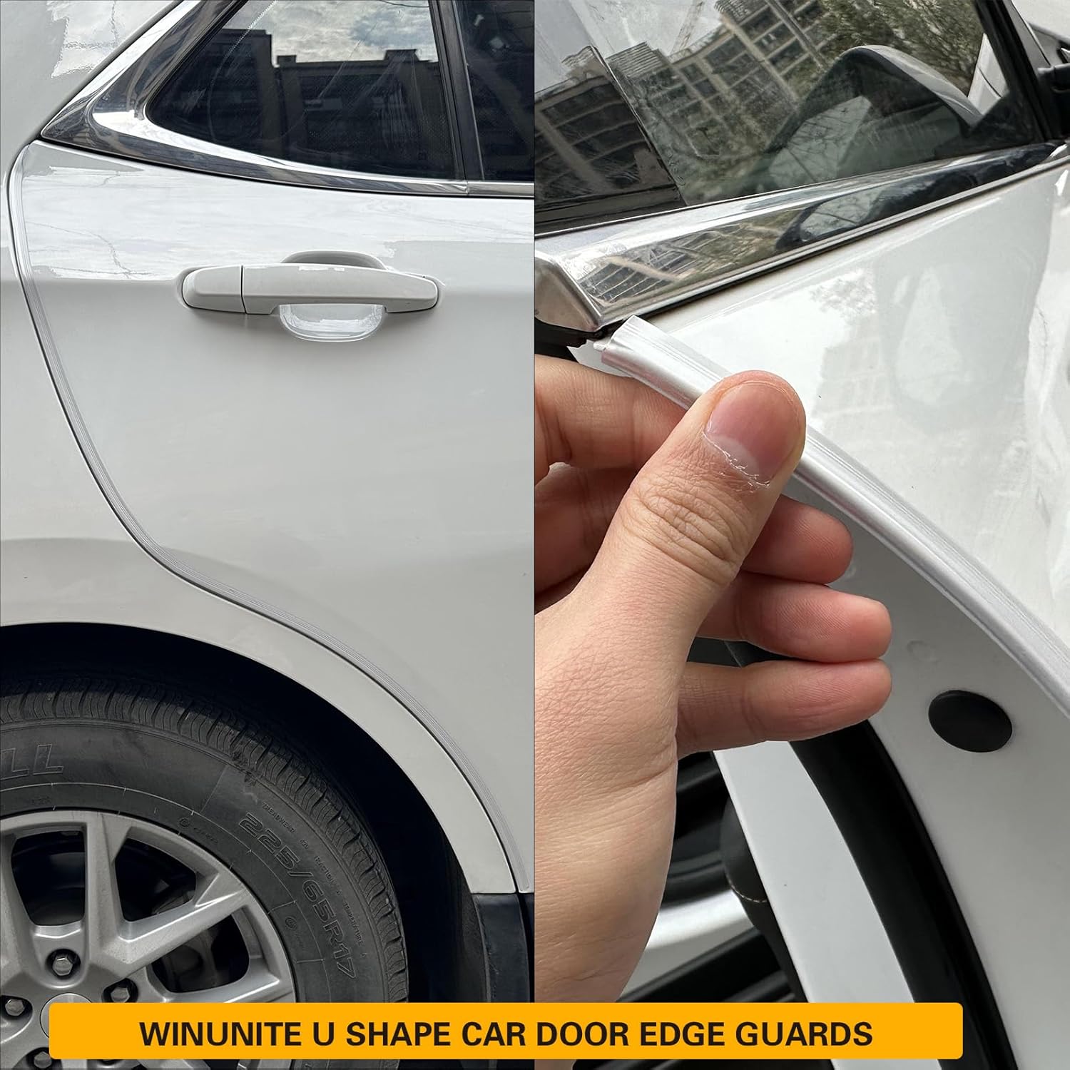 Clear car door edge guard 10m — view 5