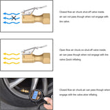 Brass lock-on tyre air chuck — view 4