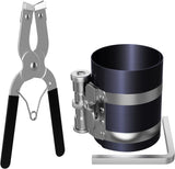 Adjustable piston ring compressor tool kit — view 2