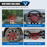 Front sway bar links Silverado Escalade — view 5