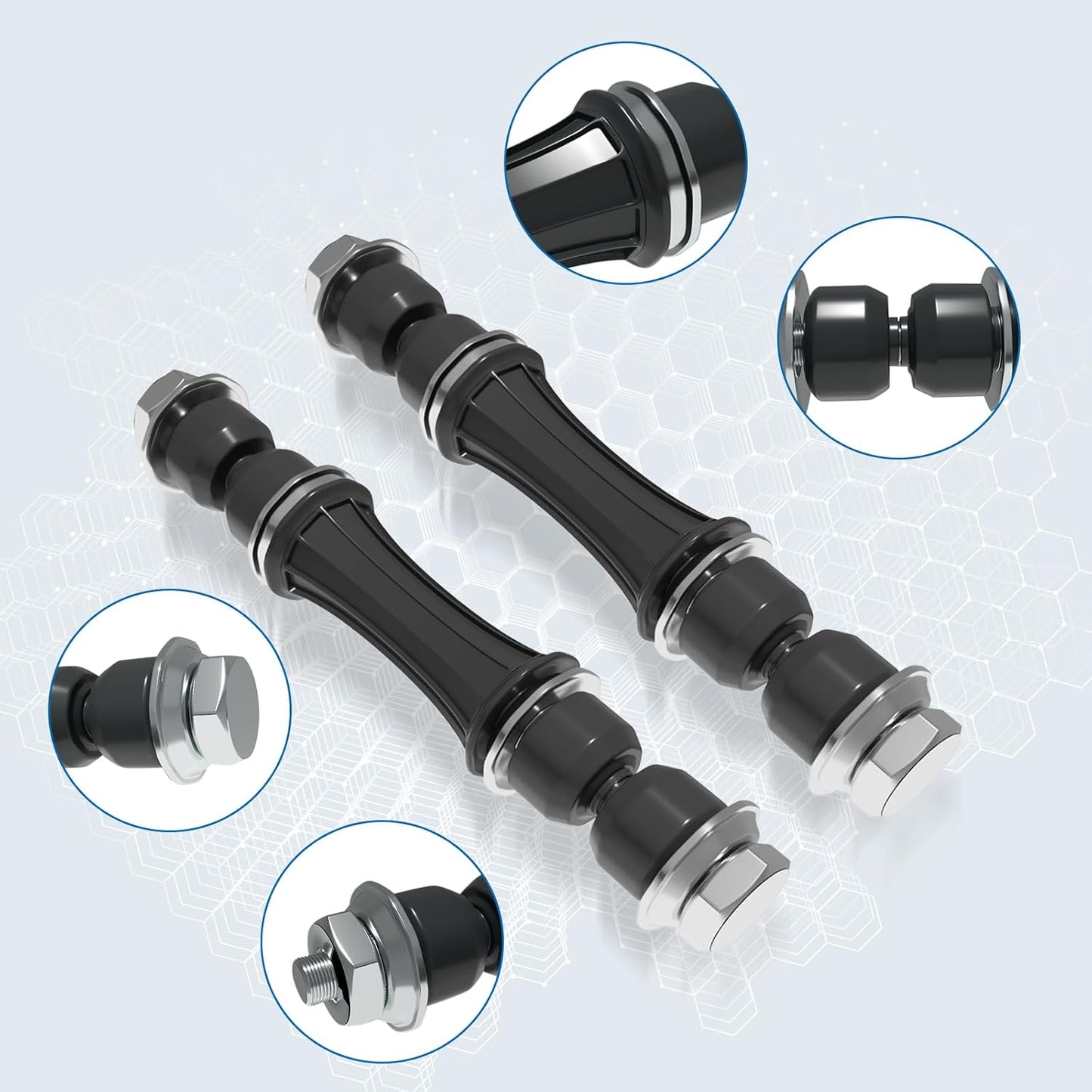 Front sway bar links Silverado Escalade — view 7