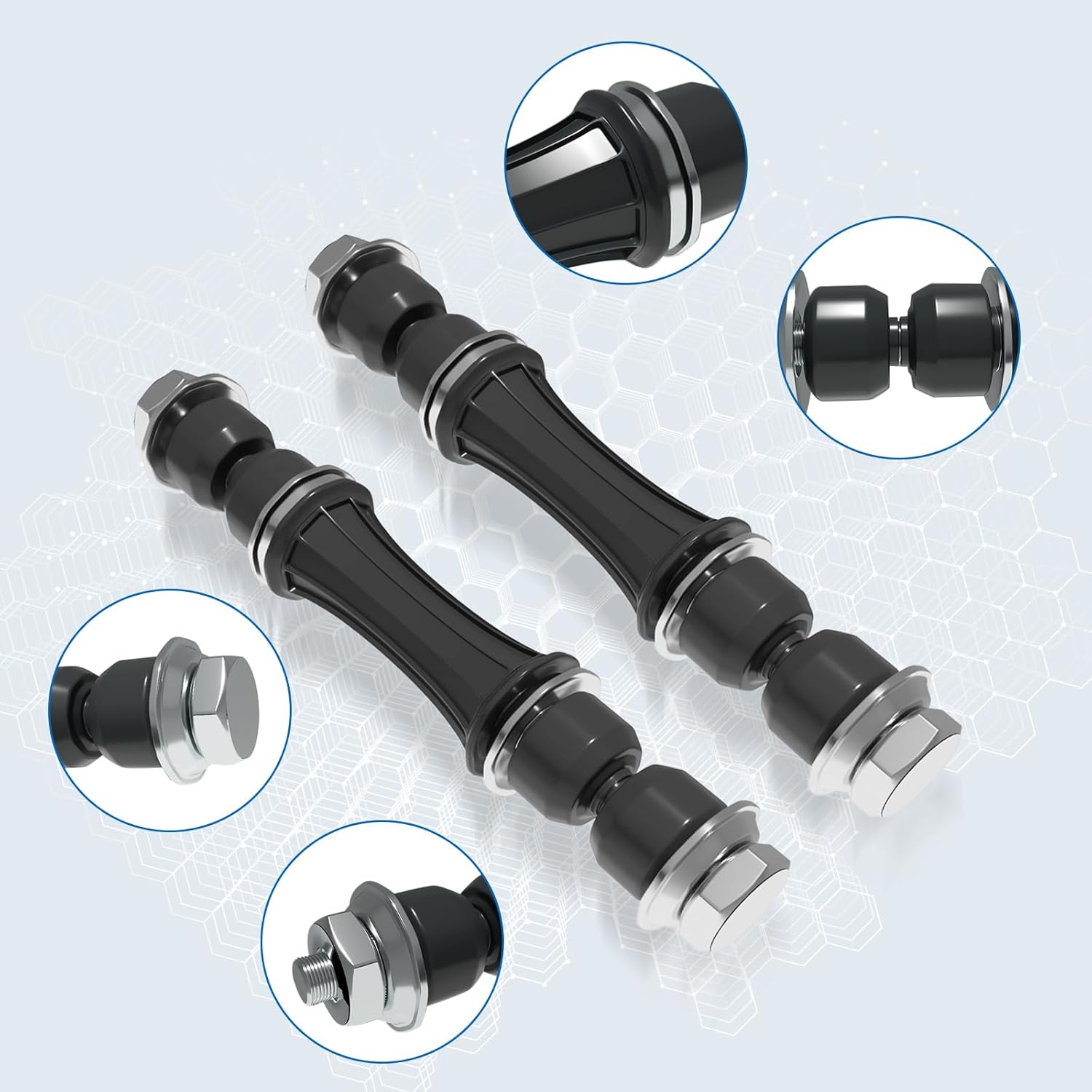 Front sway bar links Silverado Escalade — view 7