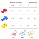 Quick splice wire connectors blue 150 pack — view 3