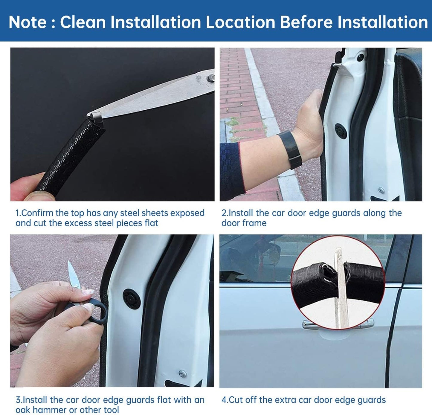 Car door edge guard 5m U-shape — view 7