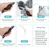 Manual gas siphon hose pump — view 5