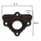 LS engine camshaft retainer plate gasket kit — view 5