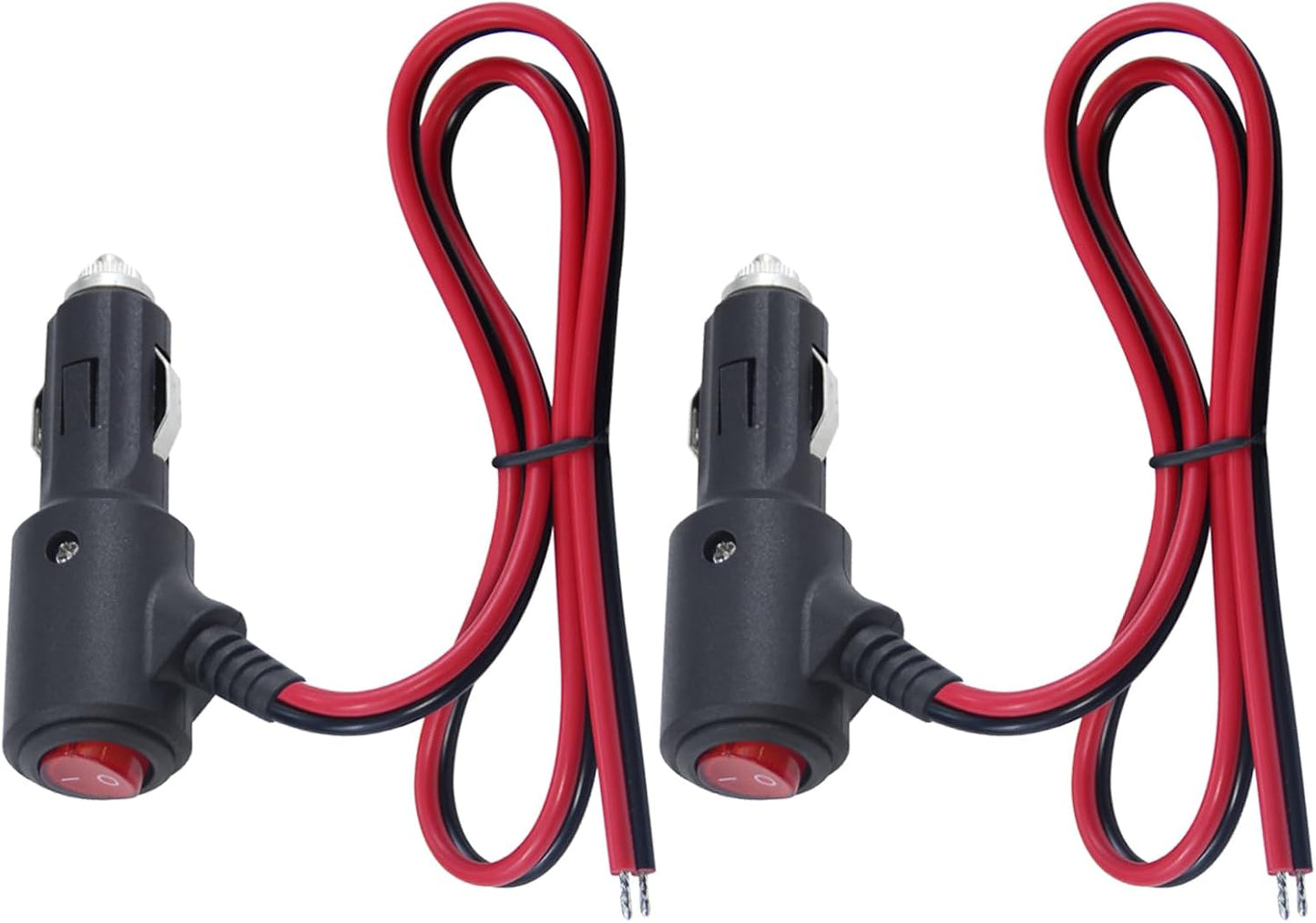 12V cigarette lighter male plug 15amp — view 2