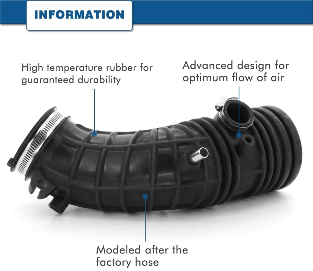 Air Intake Hose Compatible with Honda — view 6
