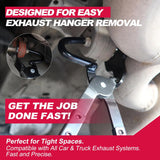 Exhaust Hanger Removal Tool, Heavy-Duty Exhaust — view 5