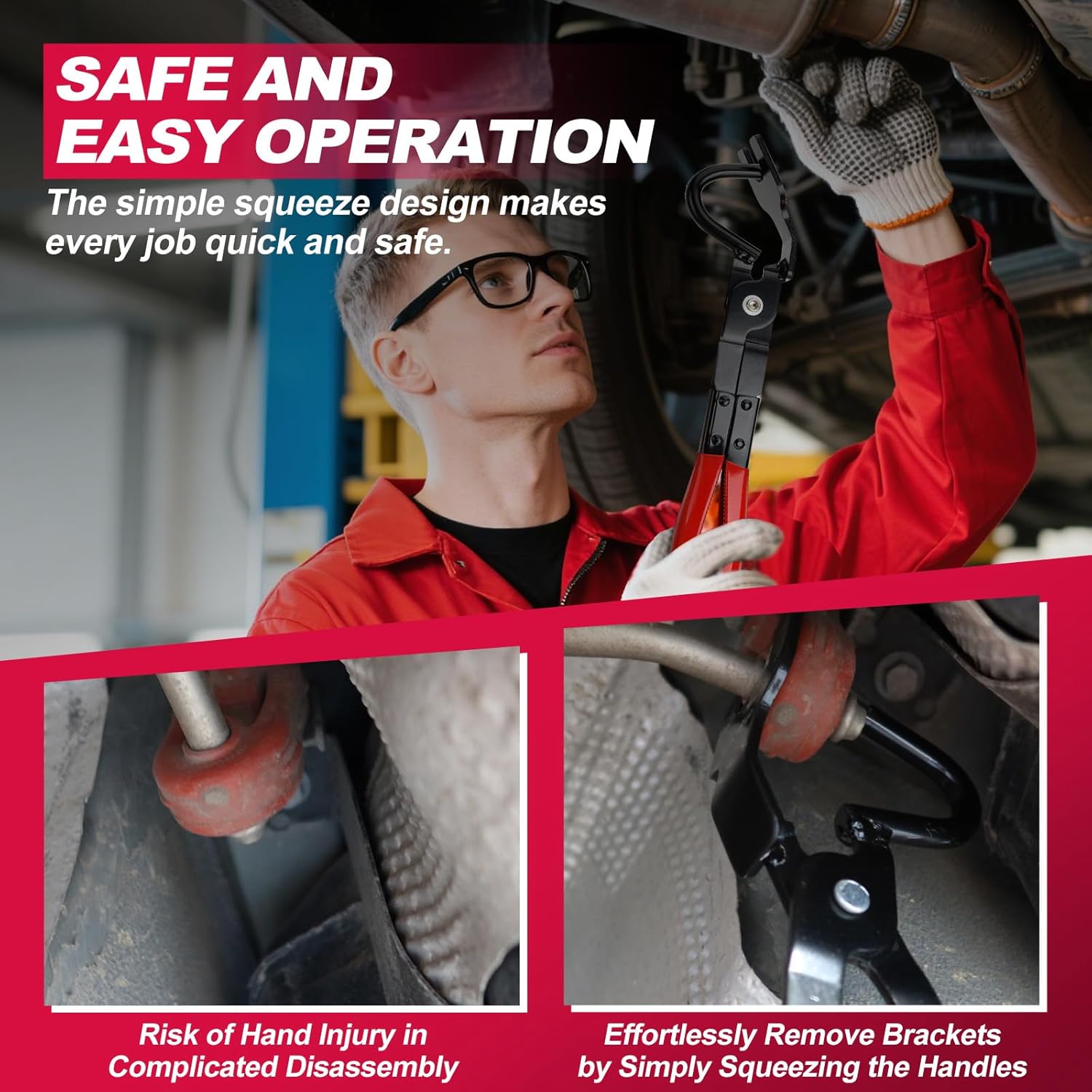 Exhaust Hanger Removal Tool, Heavy-Duty Exhaust — view 7