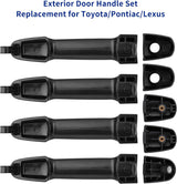 Toyota Camry Corolla exterior door handles 4 pack — view 3