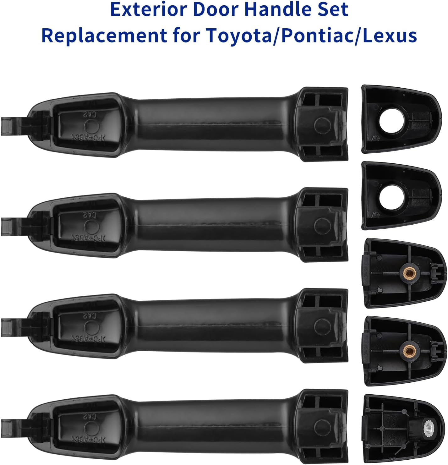 Toyota Camry Corolla exterior door handles 4 pack — view 3