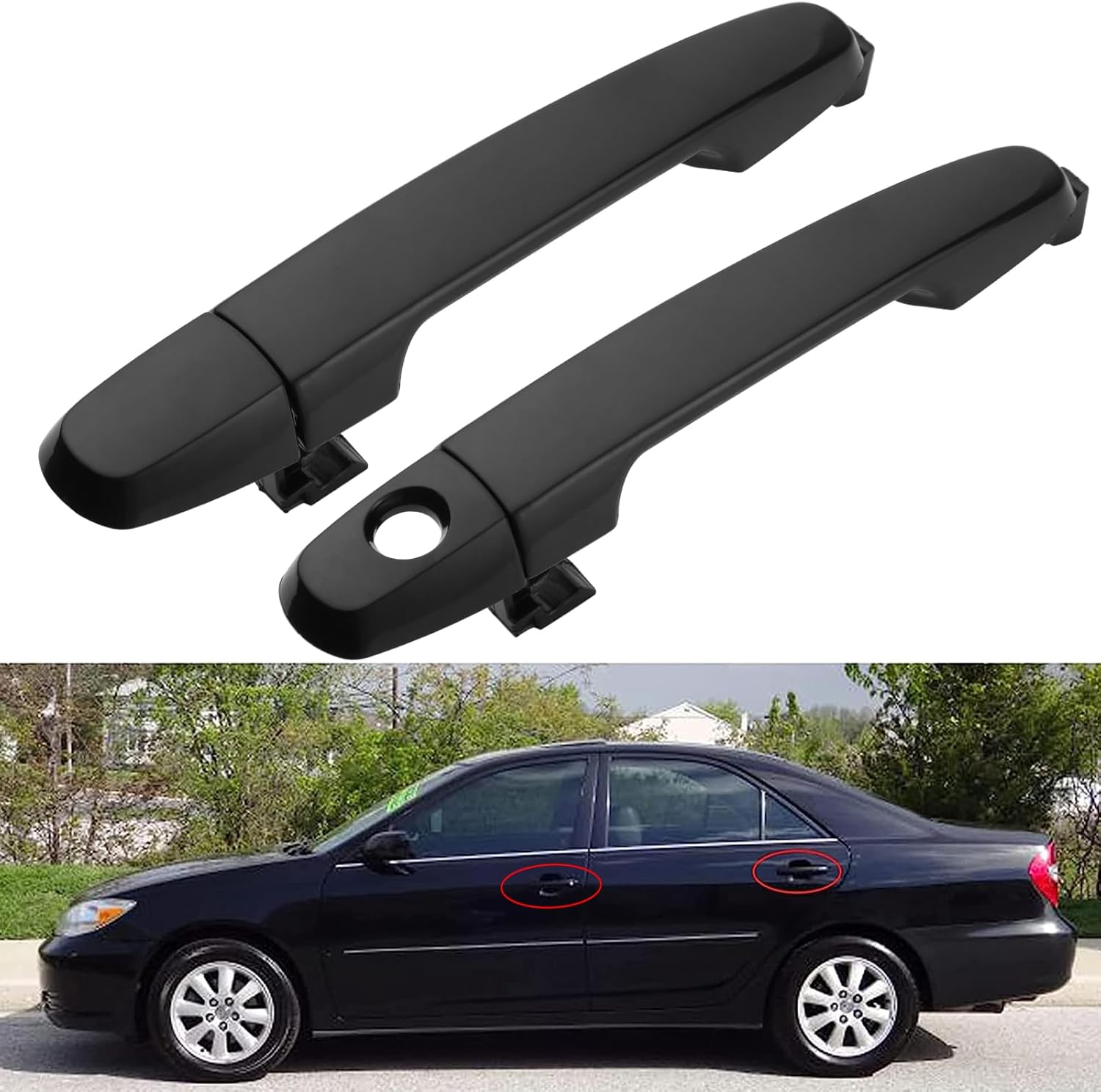 Toyota Camry Corolla exterior door handles 4 pack — view 4